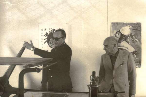 Saciletto 1971 con Marcello Mascherini